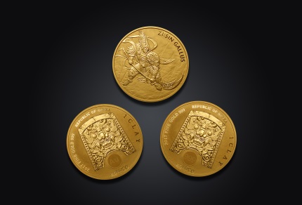 ‘지신 갈루스 불리온 1온스 금메달’ 이미지. (사진=조폐공사)