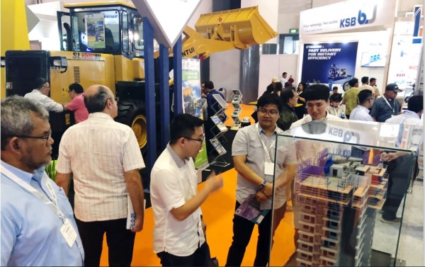 금강공업(회장 전장열)은 지난 31일부터 2일까지 인도네시아 자카르타에서 열린 '2018 국제 건축 및 건설 전시회(Konstruksi Indonesia2018)에 참가했다./사진제공=금강공업