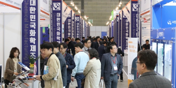 2019 대한민국 화학제조산업대전 행사장. (사진=메쎄이상)