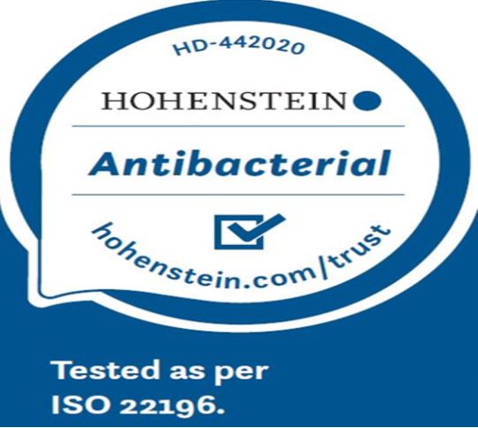 독일 최고 위생 전문기관인 호헨슈타인의 인증을 받은 인피넬리 항균제품
