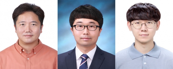 한국전기연구원 전고체전지 연구개발팀. 왼쪽부터 하윤철·김병곤·최홍준 연구원. (사진=전기연구원)