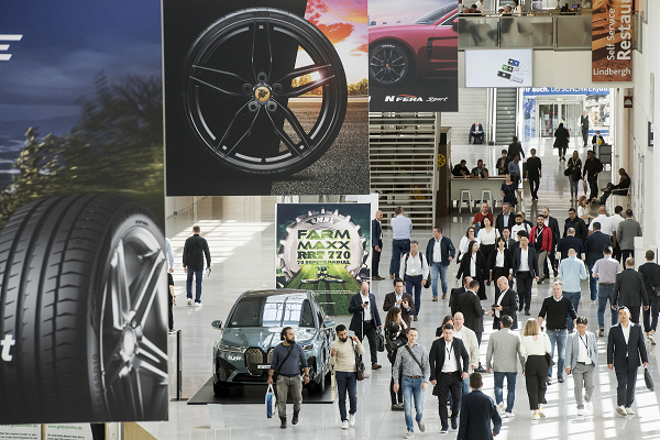 ‘THE TIRE COLOGNE 2022’ 행사장. (사진=라인메쎄)