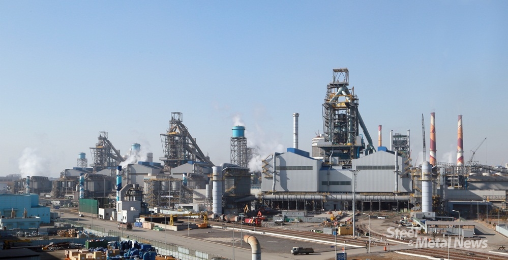 현대제철 당진공장 1~3고로 전경