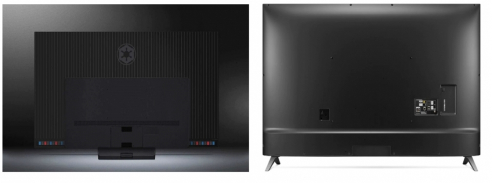 아주스틸이 신규 개발한 영상가전용 복합섬유판넬(CFM)과 에코블랙(eco Black)제품의 실제 적용 사례./ 아주스틸