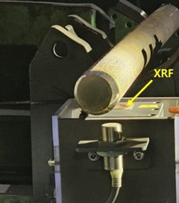 (개선후) XRF 기술을 활용하여 소재 혼입을 탐지하고 있다. (사진=세아베스틸)