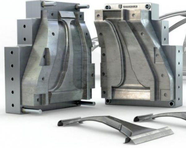 ASSAB의 프레스 경화 공정용 공구강 ‘SKOLVAR’로 만든 금형. (사진=ASSAB)