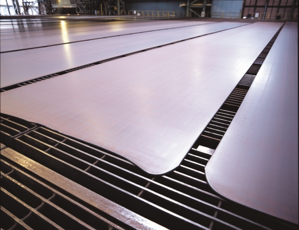 포스코가 생산한 후판. /포스코