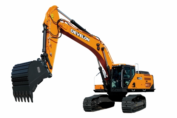 HD건설기계 디벨론 40톤급 스마트 굴착기 DX400. (사진=HD건설기계)