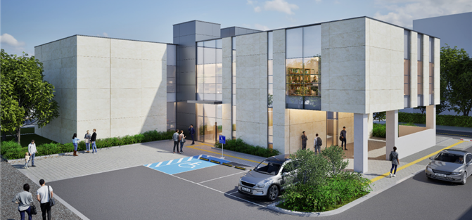 ▲광산안전교육관 조감도