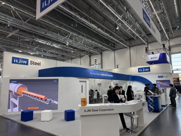 일진제강의  'wire Tube 2026' 부스 전경. (사진=라인메쎄)