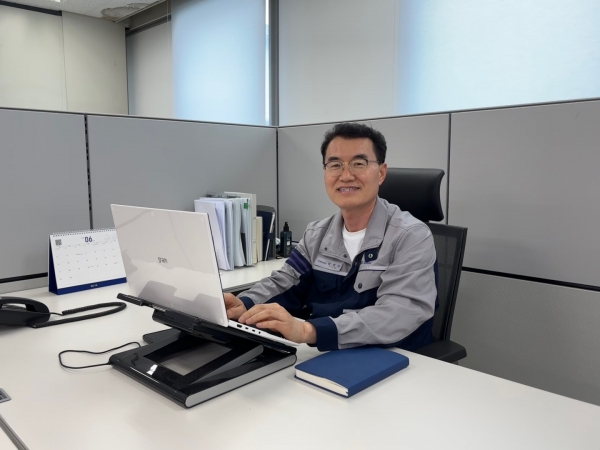 KG스틸 민영득 안전환경실장. 사진 제공=KG스틸