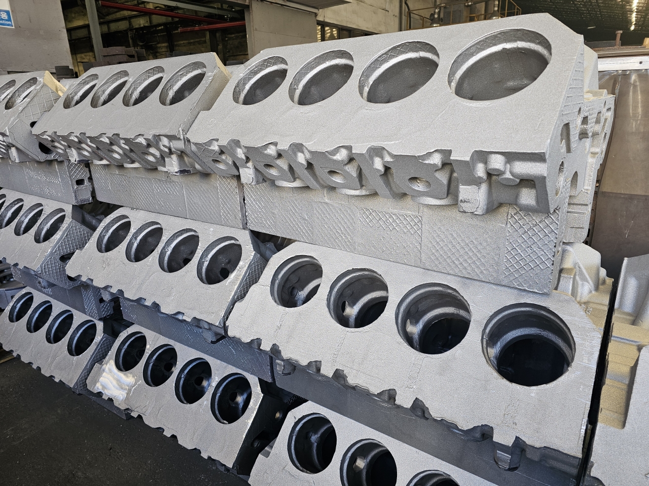 ▲대신금속 K9 엔진블록