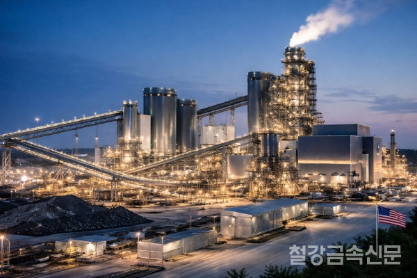 현대제철이 미국 현지에 자동차강판 특화 전기로 제철소를 구축하며 북미 저탄소 철강 공급망 재편에 본격 뛰어들었다. /철강금속신문DB
