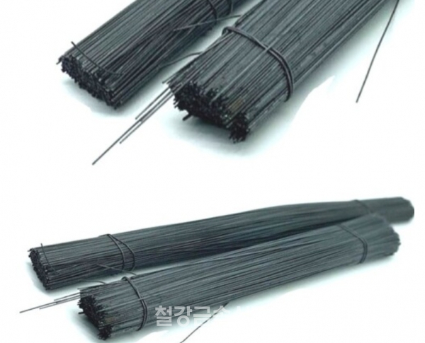 국내 철선시장에 중국산 수입재가 국내산으로 둔갑해 판매되면서 철선업계의 위기가 가중되고 있다. 사진은 시중에 유통 중인 중국산 결속선. (사진=철강금속신문)