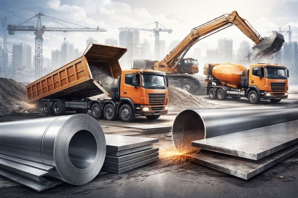 정부가 덤프트럭과 콘크리트믹서트럭을 중심으로 한 건설기계 수급조절을 2027년까지 유지하면서, 국내 건설기계 시장이 사실상 신규 증차 없이 운영되는 구조로 굳어지고 있다. /철강금속신문DB