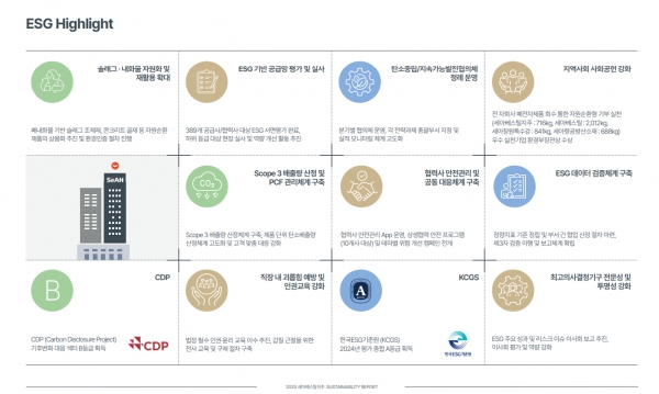 세아베스틸지주의 ESG 핵심 전략. (출처=세아베스틸지주)