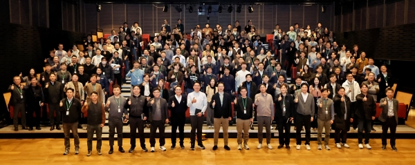 HD현대 건설기계 부문 팀장, 파트장 대상 경영계획 설명회. (사진=HD현대)