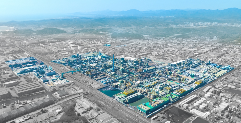 고려아연 온산제련소 전경