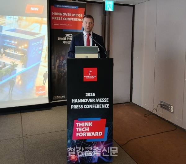 도이치메세 후베어투스 폰 몬쇼우(Hubertus von Monschaw) 글로벌 이사. (사진=철강금속신문)