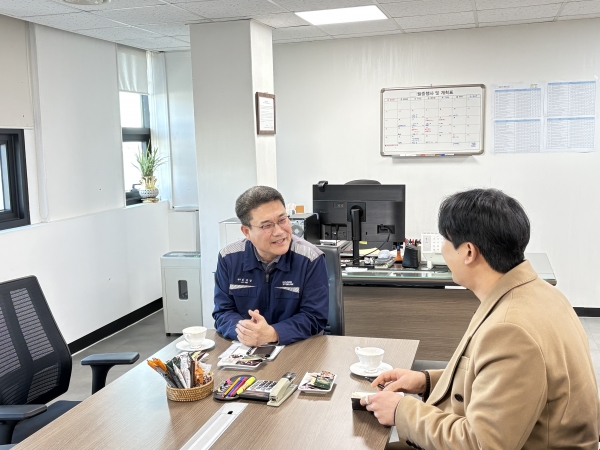 현대스틸파이프 김정갑 생산본부장=사진제공 현대스틸파이프