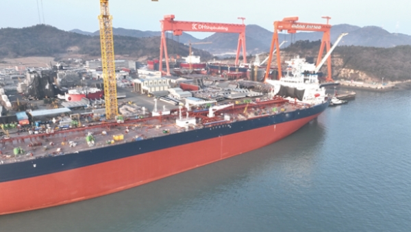 대한조선 해남조선소 전경 모습. 대한조선