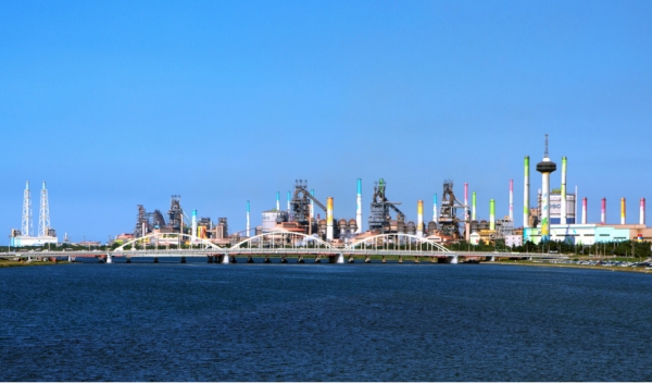 포스코 포항제철소 전경. 포스코